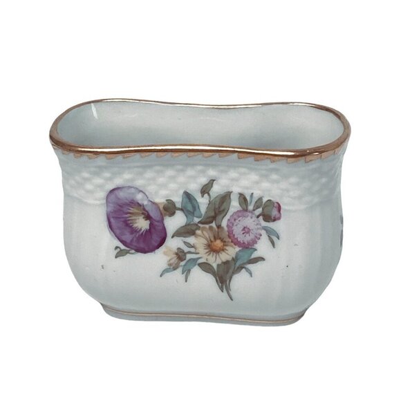 Royal Copenhagen Floral Holder Signed Denmark Porcelain Mini Vase Toothpick Ciga - Picture 1 of 7